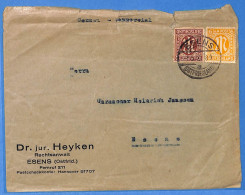 Allemagne Bizone 1946 Lettre De Esens (G23303) - Cartas & Documentos