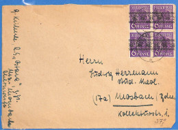 Allemagne Bizone 1946 Lettre (G23306) - Cartas & Documentos