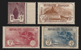 N°229/232, Orphelins De Guerre, Série Complète, Neufs * Avec Charnière - TB - Unused Stamps