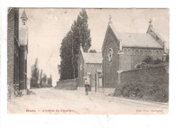 Binche Entrée Du Cimetière ( Carte Pliée En Mauvais état !!! ) - Binche