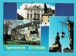 * Zottegem - Sotteghem (Oost Vlaanderen) * (Nels, Bazar St. Jozef, Nr 3) Kasteel Egmont, Chateau, église, Statue - Zottegem