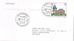 51906. Carta Impresos LUXEMBOURG 1999. ECLIPSE De SOL. Eclipse De Soleil - Briefe U. Dokumente