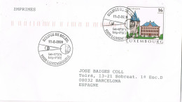 51906. Carta Impresos LUXEMBOURG 1999. ECLIPSE De SOL. Eclipse De Soleil - Storia Postale