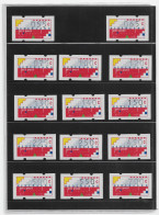 Set Automaatzegels 1989 - 14 Stuks - Viñetas De Franqueo [ATM]