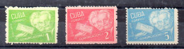 Cuba Serie Nº Yvert 296A/96C ** - Neufs