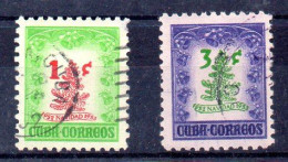 Cuba Serie Nº Yvert 381/82 O - Usati