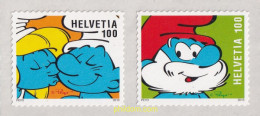 708033 MNH SUIZA 2013 COMICS SCHTROUMPFS - Unused Stamps