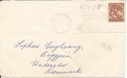 Australia Cover Sent To Denmark Caulfield 15-3-1965 Single Franked - Brieven En Documenten