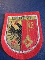 Ecusson Tissu Ancien /GENEVE/ Canton De Genéve  /Vers 1970-1990        ET532 - Patches