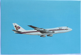 Carte Postale : THAI Airways International : BOEING 747-2D7B - Thaïlande