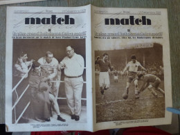Match L'Intran Décembre 1928 André Routis Moïs ChasseursBien Hoa Haut Donaï Saïgon - Autres & Non Classés