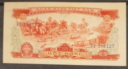 Vietnam Viet Nam South 1 Dong EF Banknote Note Billet 1966 (using In 1975) - Pick # 39 / 02 Photos - Viêt-Nam