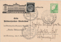 Allemagne Entier Postal Illustré Berlin 1937 - Private Postal Stationery