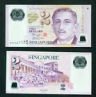 SINGAPORE - 2015 2 Dollars UNC - Singapore