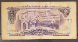 Vietnam Viet Nam South 5 Dong VF Banknote Note Billet 1966 (using In 1975) - Pick # 42 - Viêt-Nam