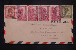 CONGO BELGE - Enveloppe De Leopoldville Pour Paris En 1947 -  L 147323 - Lettres & Documents