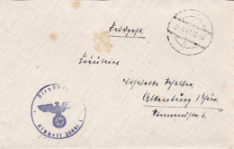 4813 131 Feldpost 21.4.41 Dienststelle Einheit 25901 Mit Brief - Oorlog 1939-45