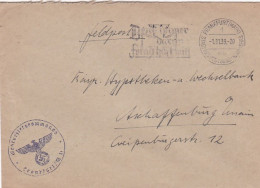 4813 145  Feldpost 1.11.39 Frankfurt (Main)Stadt Des Deutschen Handwerks / „Denk Immer Daran Feind Hört - Oorlog 1939-45