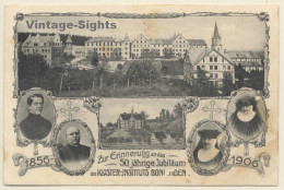 50 Jähriges Jubiläum Kloster Bonlanden (Vintage PC 1906) - Filderstadt
