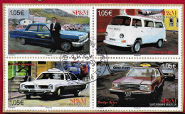 St.Pierre Et Miquelon 2019   N° 1222-24 Oblitérés   " Voitures  " Cachet SAINT-PIERRE 05-2022 - Used Stamps