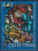 2007 VATICANO SET MNH ** Santa Elisabetta D'Ungheria - Ongebruikt