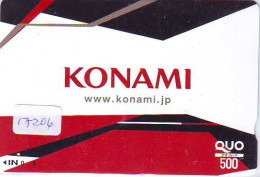 Carte Prépayée Japon * MANGA  (17.206) KONAMI  * JAPAN  ANIMATE * COMICS PHONECARD * TK * CINEMA FILM - BD