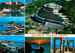 73041821 Rhodos Rhodes Aegaeis Schloss Hafen Olympic Palace Hotel Tempelruine  - Grecia