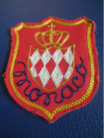 Ecusson Tissu Ancien /Côte D'AZUR/MONACO / Alpes Maritimes/ PACA /Vers 1970-1990        ET546 - Patches