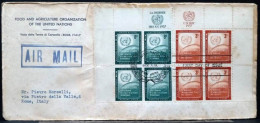 FDC Anno 1957 U.N. Security Council - Nazioni Unite New York - FDC