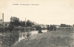 La Suze Sur Sarthe * Vue Panoramique Du Village , Côté Industriel * Cheminée Usine - La Suze Sur Sarthe