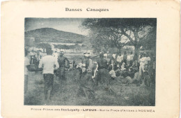 C. P. A. : Nouvelle Calédonie : Pilous Pilous Des Iles Loyalty, LIFOUS , Sur La Place D'Armes à NOUMEA, En 1917 - Nieuw-Caledonië
