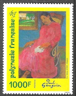 POLYNESIE Peinture, Arts, Impressionnistes, Gauguin. Yvert N°463 ** MNH - Impressionisme