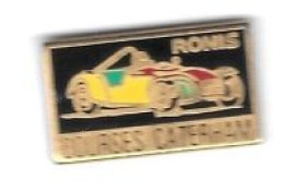 Pin' S  Sport  Automobile  AUTO CAR RALLYE TEAM RONIS CATERHAM FRANCE COURSES ~BW - Rallye