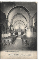 L200B830 - Callas-du-Var - Intérieur De L'Eglise - Callas