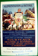 Calendrier Publicitaire Double Feuillet Années 1923 & 1924 ALIMENTATION DU BETAIL. TOURTEAUX HUILERIE FRANCO COLONIALE - Small : 1921-40