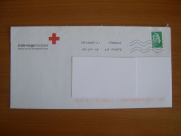 Enveloppe 110x220, Timbre N° 5252 Illustration Croix Rouge - Red Cross