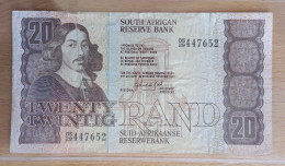 SudAfrica 20 Rand 1978-1990 VF - Afrique Du Sud