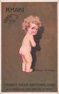 Fred SPURGIN * CPA Illustrateur Spurgin * Enfant Nu * Curiosa Nue Nude * KHAKI - Spurgin, Fred