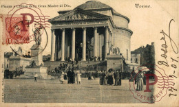 ITALIA. ITALIE, ITALY. Torino Piazza Chiesa Gran Madre Di Dio - Places