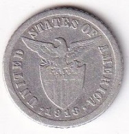 MONEDA DE PLATA DE ESTADOS UNIDOS EN FILIPINAS DE 10 CENTAVOS PESO DEL AÑO 1918 (COIN) SILVER-ARGENT - Koloniaal