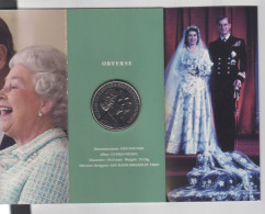 Royal Mint 1997 Golden Wedding Brilliant Uncirculated £5 Coin Pack - 1 Pound