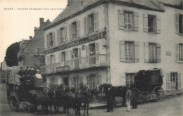 Besse * Arrivée Et Départ Des Courriers * Diligence Malle Poste Courrier * Attelage * Hôtel De La Providence & Poste - Besse Et Saint Anastaise