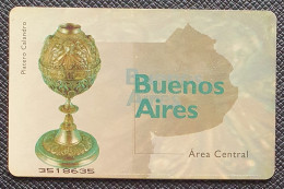 Argentina Buenos Aires Chip Phonecard Used - Argentinië