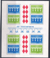 Monaco 1984 - EUROPA, Block 26, Postfrisch ** / MNH - Unused Stamps