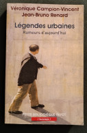 Légendes Urbaines : Rumeurs D'aujourd'hui : Véronique Campion Vincent : Payot :  FORMAT DE POCHE - Sociologia