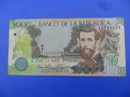 7799 - Colombia 5,000 Pesos 2001 - Kolumbien