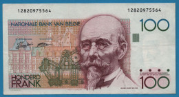 BELGIQUE 100 FRANCS ND (1982-1994) # 12820975564 P# 142a Hendrik Beyaert Signatures: Van Droogenbroeck & Verplaetse - 100 Frank