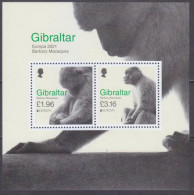 2021 Gibraltar 2000-2001/B145 Europa Cept - Monkeys 13,50 € - 2021