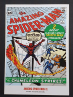 Marvel Comic Marzo 1963 "THE AMAZING SPIDER-MAN #1" - POSTAL Prepago USPS 2007 - Marvel