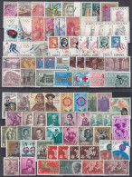 ⁕ SPAIN / ESPANA ⁕ Nice Collection / Lot Of 85 MNH & MH Stamps ⁕ Scan - Collections